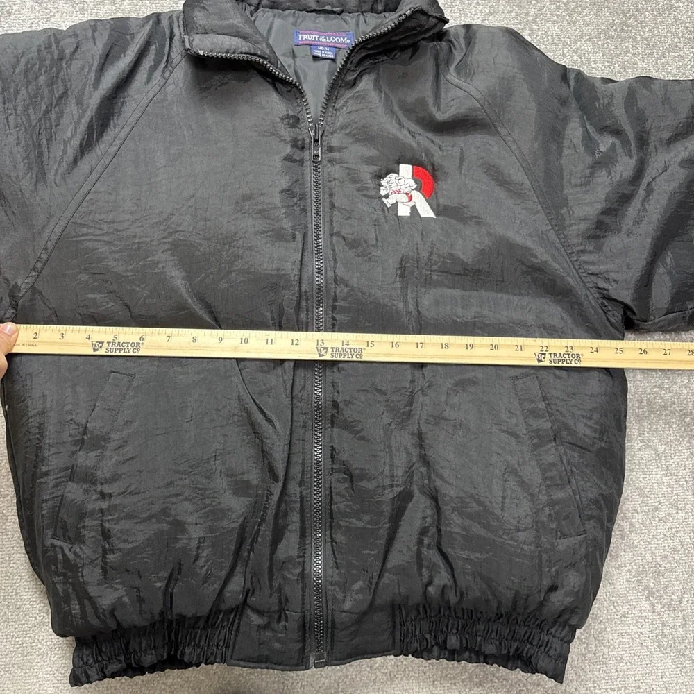 Vintage Rose Hulman Institute Coat Medium Rosie Running Engineers 90's HTF